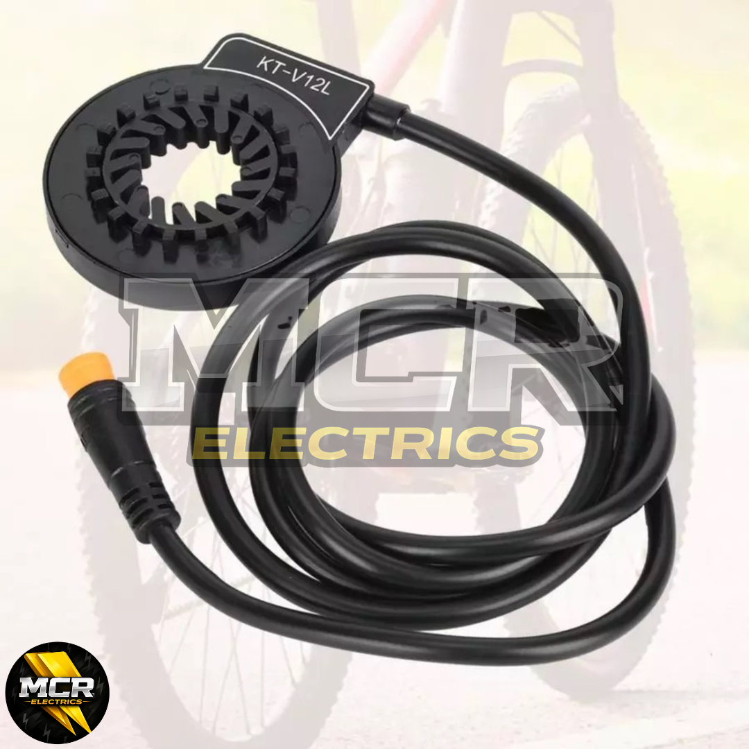 Accessories Electric Waterproof E Bike Pedal Assist Sensor 3 Pin Yellow Juliet Connect For KT Controllers