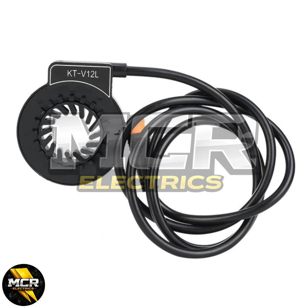 Accessories Electric Waterproof E Bike Pedal Assist Sensor 3 Pin Yellow Juliet Connect For KT Controllers