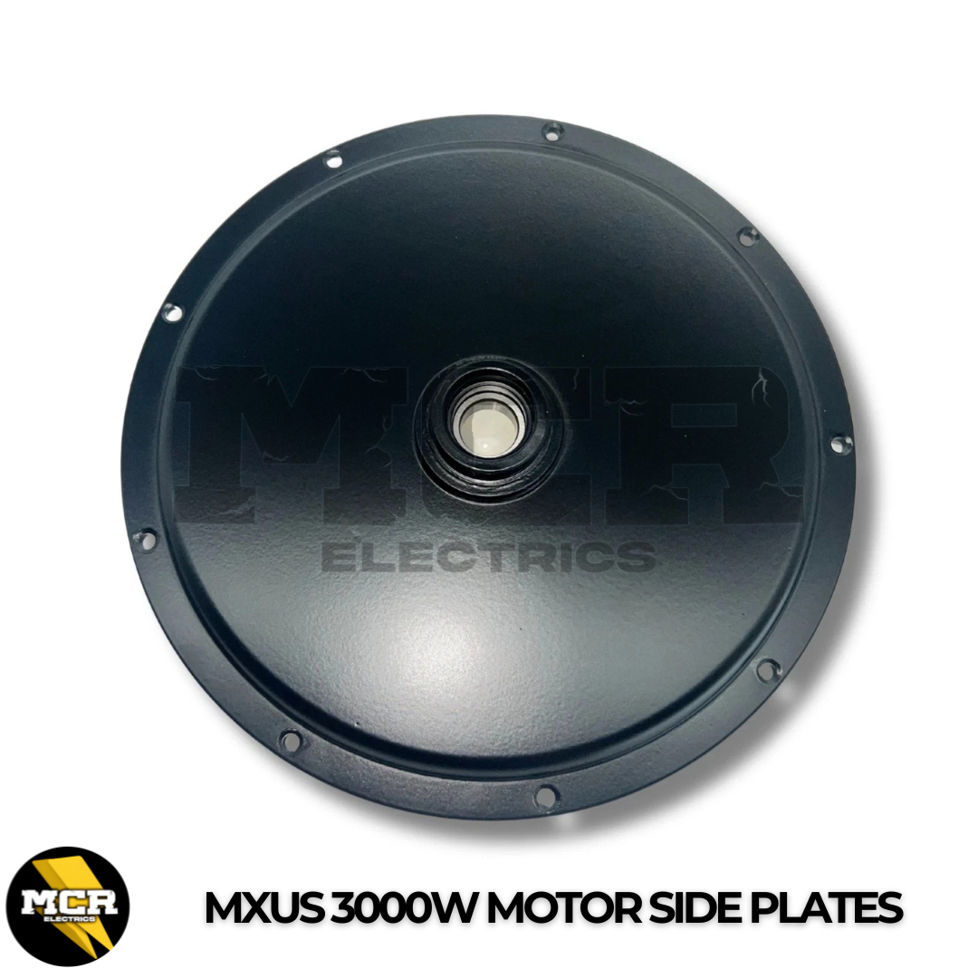 MXUS XF40 45H V3 Motor Side Cover Plate Freewheel & Brake Side Bearing Black
