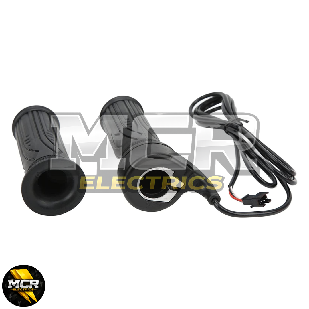 Full Twist Throttle Electric Scooter E Bike Right Hand SM Plug 12V to 72V 22mm