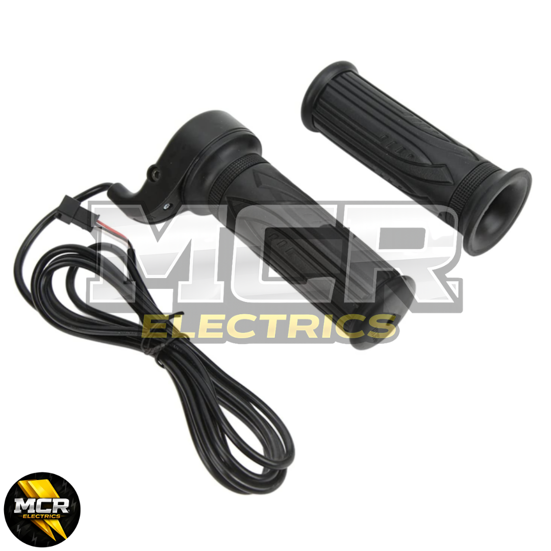 Full Twist Throttle Electric Scooter E Bike Right Hand SM Plug 12V to 72V 22mm