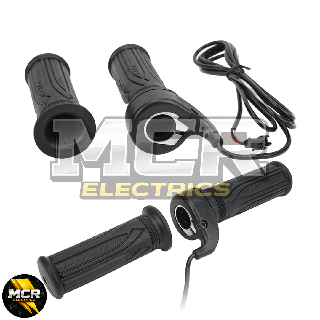 Full Twist Throttle Electric Scooter E Bike Right Hand SM Plug 12V to 72V 22mm