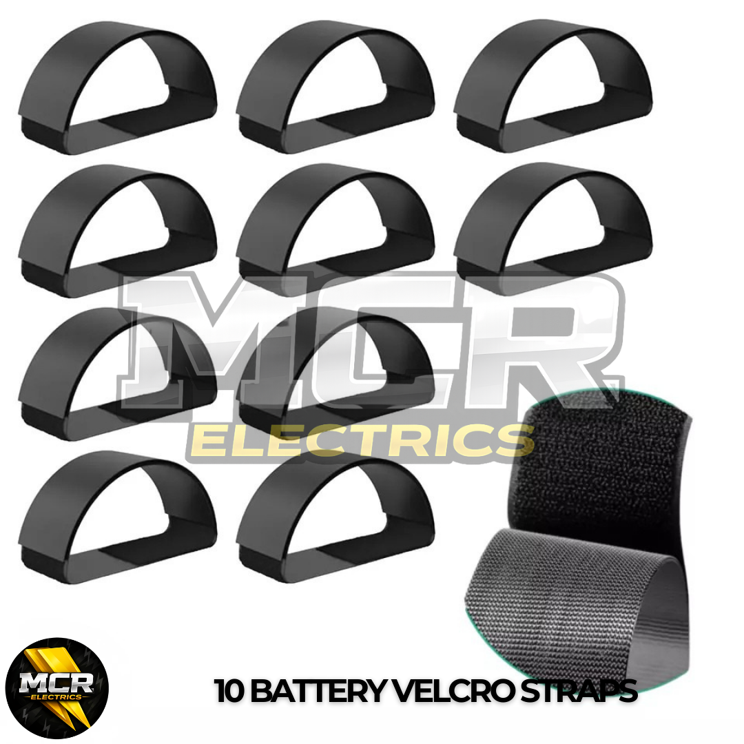 10 X Triangle E-Bike Battery Strap Replacement Lithium Ebike Battery 750W-3300W