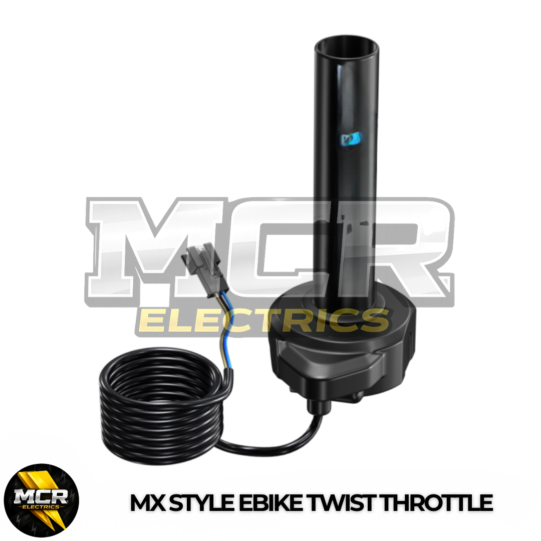 SurRon EBike Twist Throttle Grips Waffle Grip All Colours 3 Pin SM JST Plug Suits DIY EBike’s