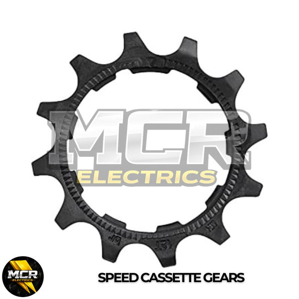 HG Shimano ATX 7,8,9,10 Speed Cassette Gears for MTB Bike E-Bike Black Silver