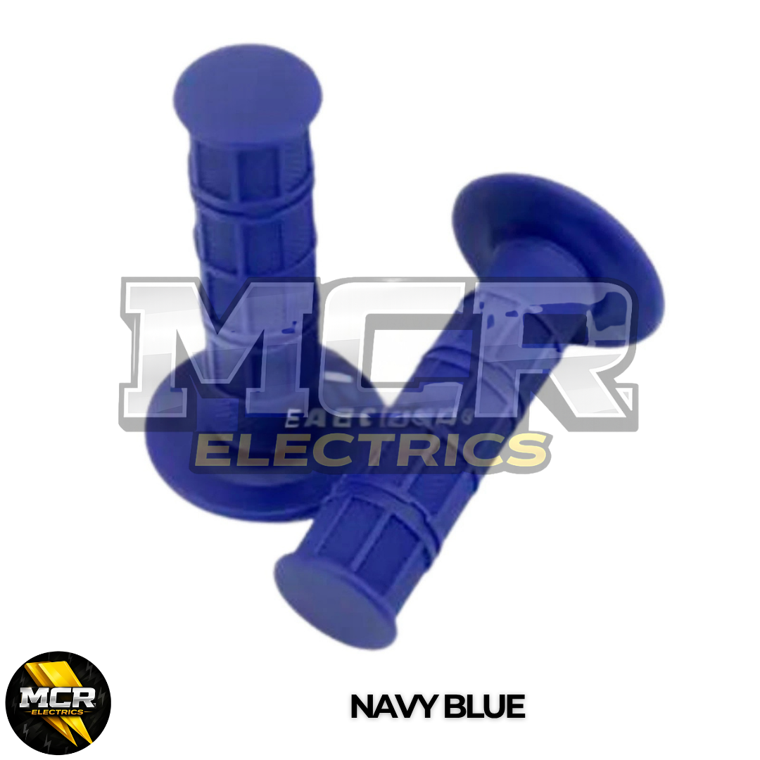 E Bike Twist Throttle Grips MX Enduro Tapered Dual Compound Diamond Soft
