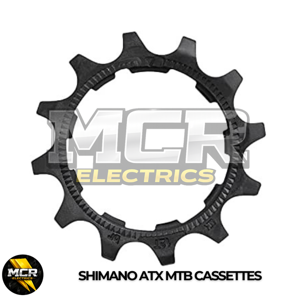 HG Shimano ATX 7\8\9\10 Speed Cassette Gears for MTB Bike E-Bike Black/Silver