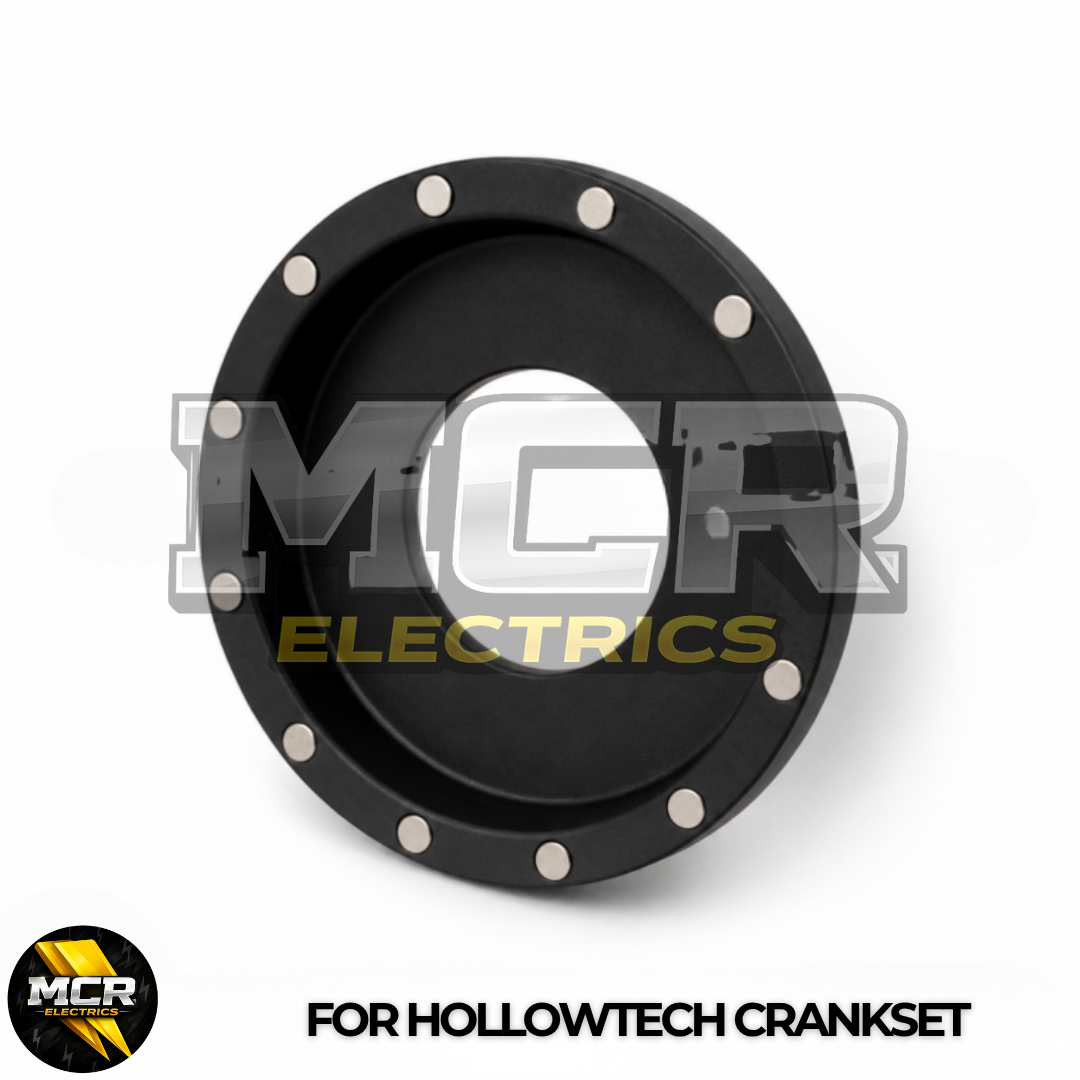 Hollowtech 12 Magnet Pedal Assist Sensor Ring | Aluminium PAS Disc for Hollowtech Bottom Brackets | E-Bike Conversion Kit Compatible
