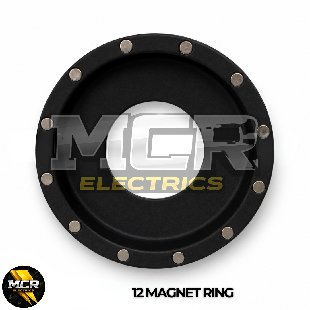 Hollowtech 12 Magnet Pedal Assist Sensor Ring | Aluminium PAS Disc for Hollowtech Bottom Brackets | E-Bike Conversion Kit Compatible
