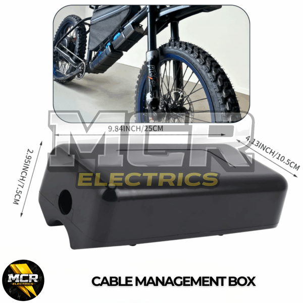 E-Bike Controller Box Large Waterproof Case Conversion Electric Bicycle Black UK