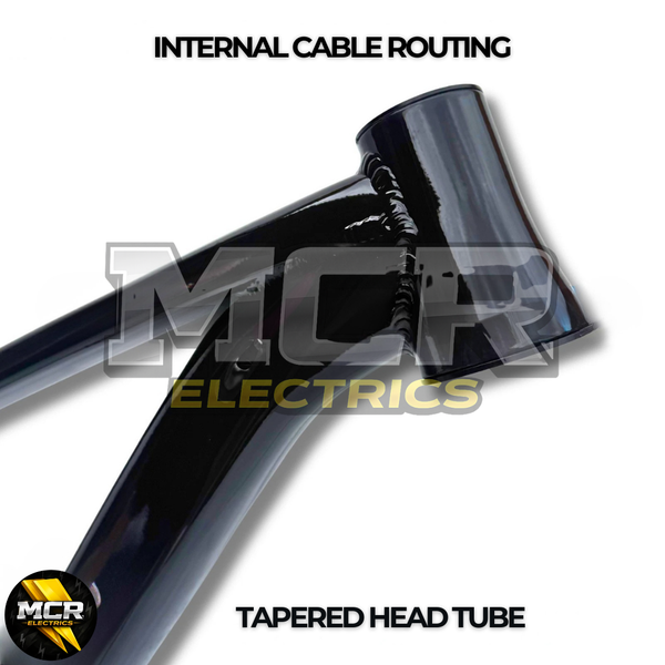 MTB Aluminum Frame Size Medium Large Gloss Black 26″ 27.5″ 29″ Wheel Size Trek Style