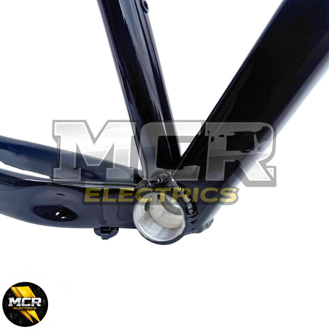 MTB Aluminum Frame Size Medium Large Gloss Black 26″ 27.5″ 29″ Wheel Size Trek Style