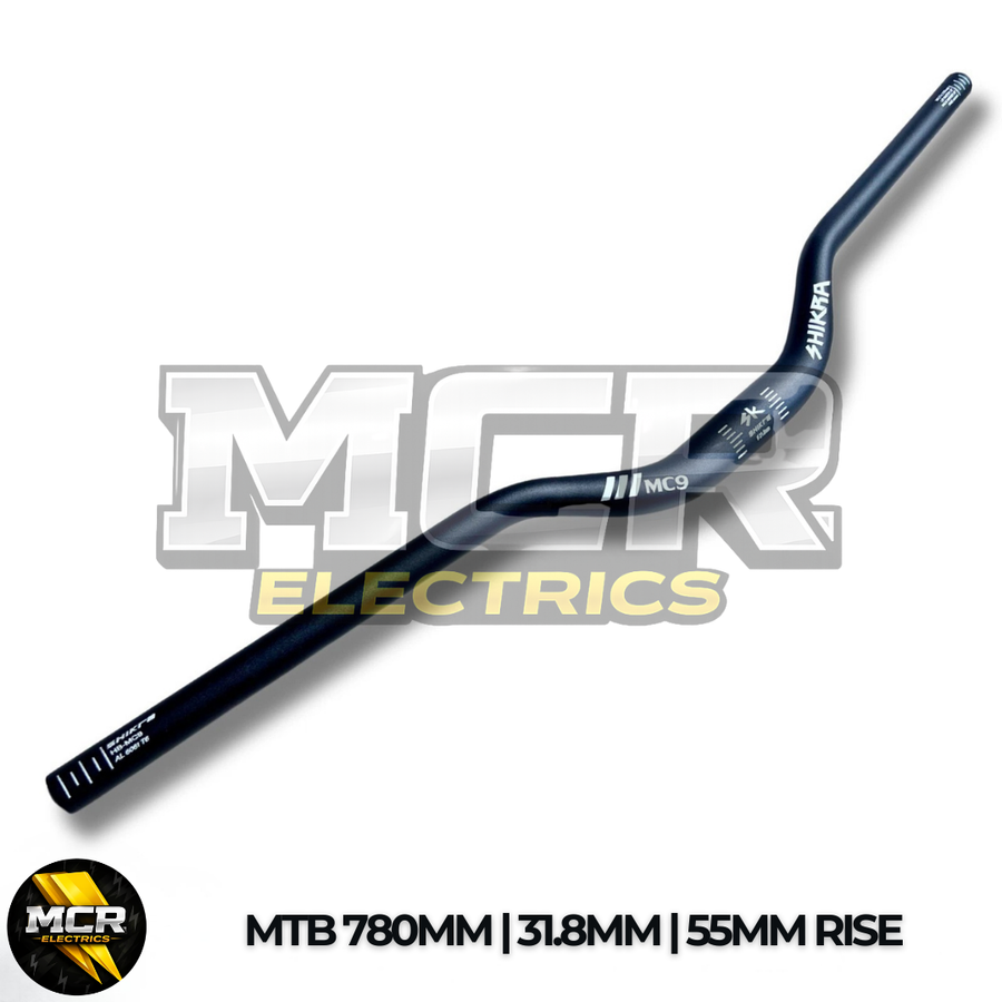 High Rise Handlebar 780mm Wide 55mm Rise 31.8mm Stem E-Bike Surron Talaria Bars