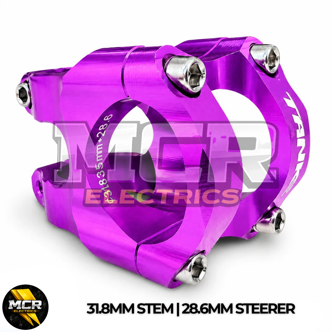 MTB Bike Stem Aluminum Alloy Ultralight High Strength Short 35mm/31.8mm