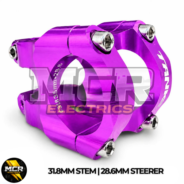 MTB Bike Stem Aluminum Alloy Ultralight High Strength Short 35mm/31.8mm