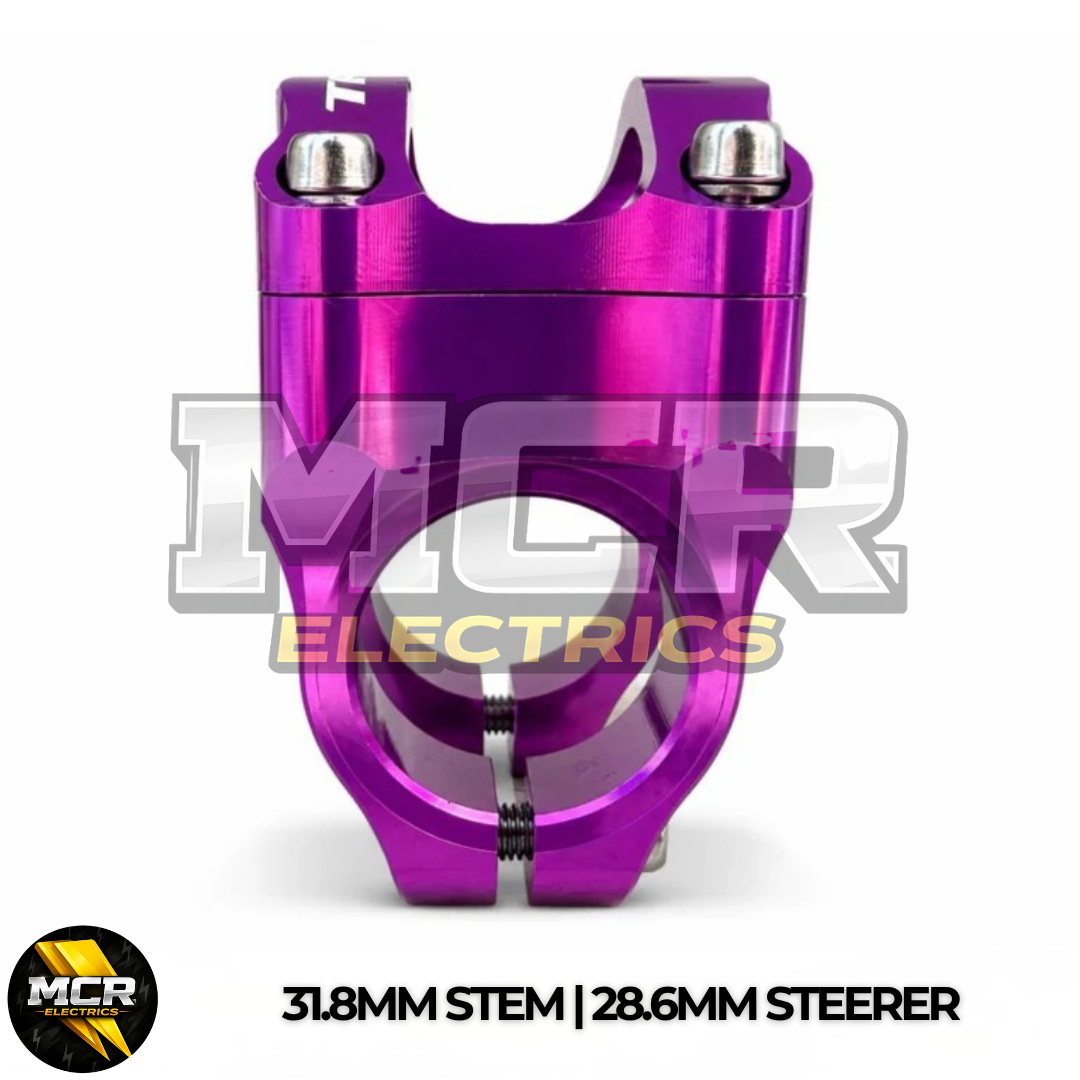 MTB Bike Stem Aluminum Alloy Ultralight High Strength Short 35mm/31.8mm