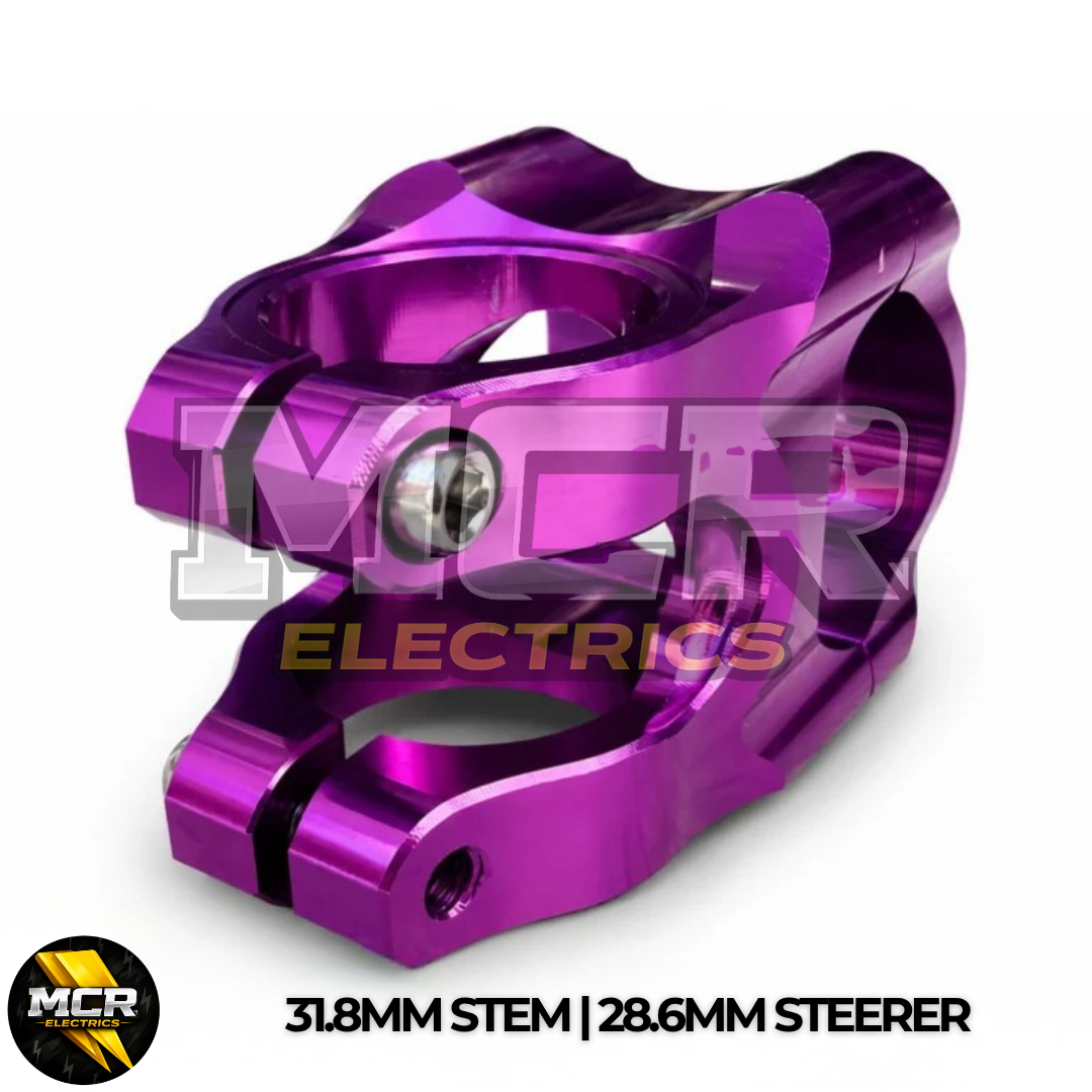 MTB Bike Stem Aluminum Alloy Ultralight High Strength Short 35mm/31.8mm