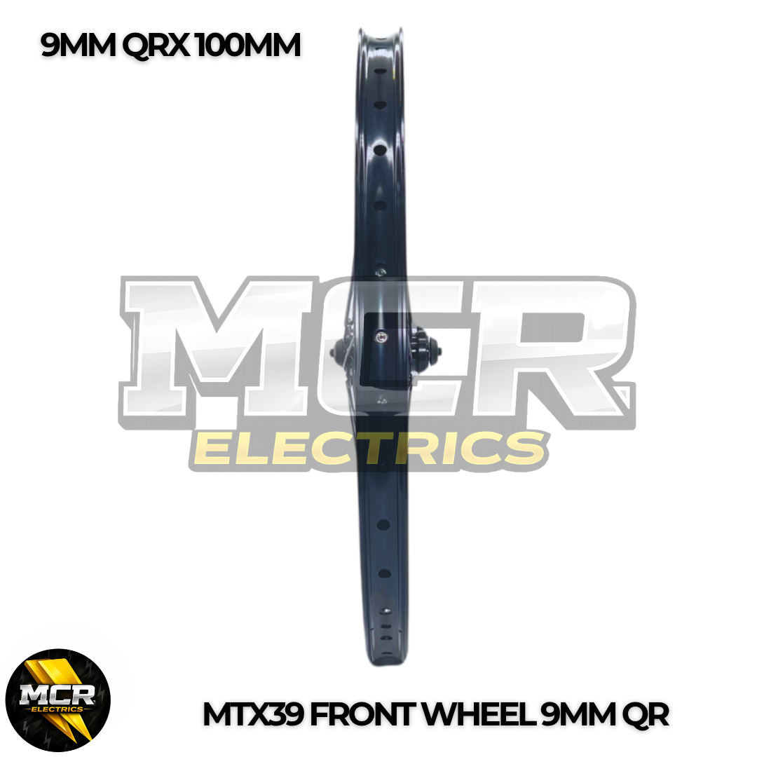 MTX 39 Front Wheel E Bike 20″ 24″ 26″ 27.5″ 29″ Thru Axle QR 110mm 100mm Dropout