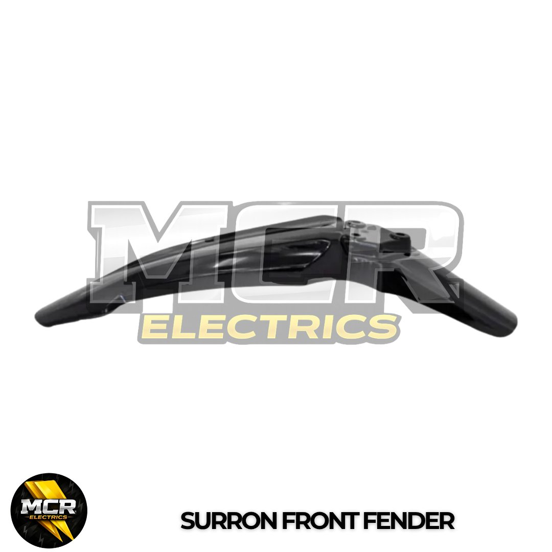 Gloss Black Front Fender Mudguard For Sur Ron Light Bee X S Electric Bike DNM