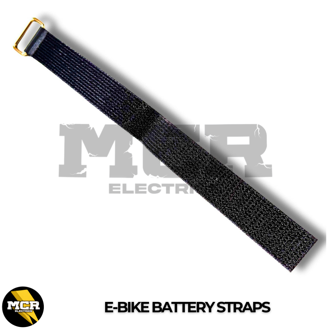 Triangle E Bike Battery Straps Heavy Duty Buckle Lithium Pack Hock & Loop