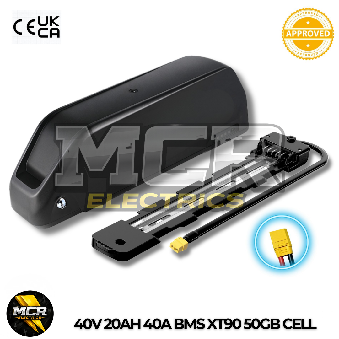 Ultimate MTX 48V 250W Road Legal E Bike Conversion Kit HG Cassette 1-11 Speed Rear Wheel | 48V 19.2AH LG Battery
