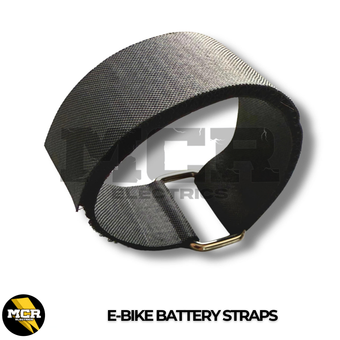 Triangle E Bike Battery Straps Heavy Duty Buckle Lithium Pack Hock & Loop