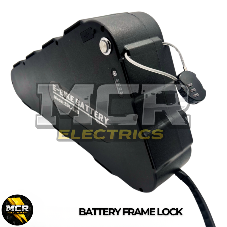 48V 30AH Lithium E-Bike battery 50A BMS Samsung 50GB 21700 0-2400W Triangle E-Bike Battery High Quality