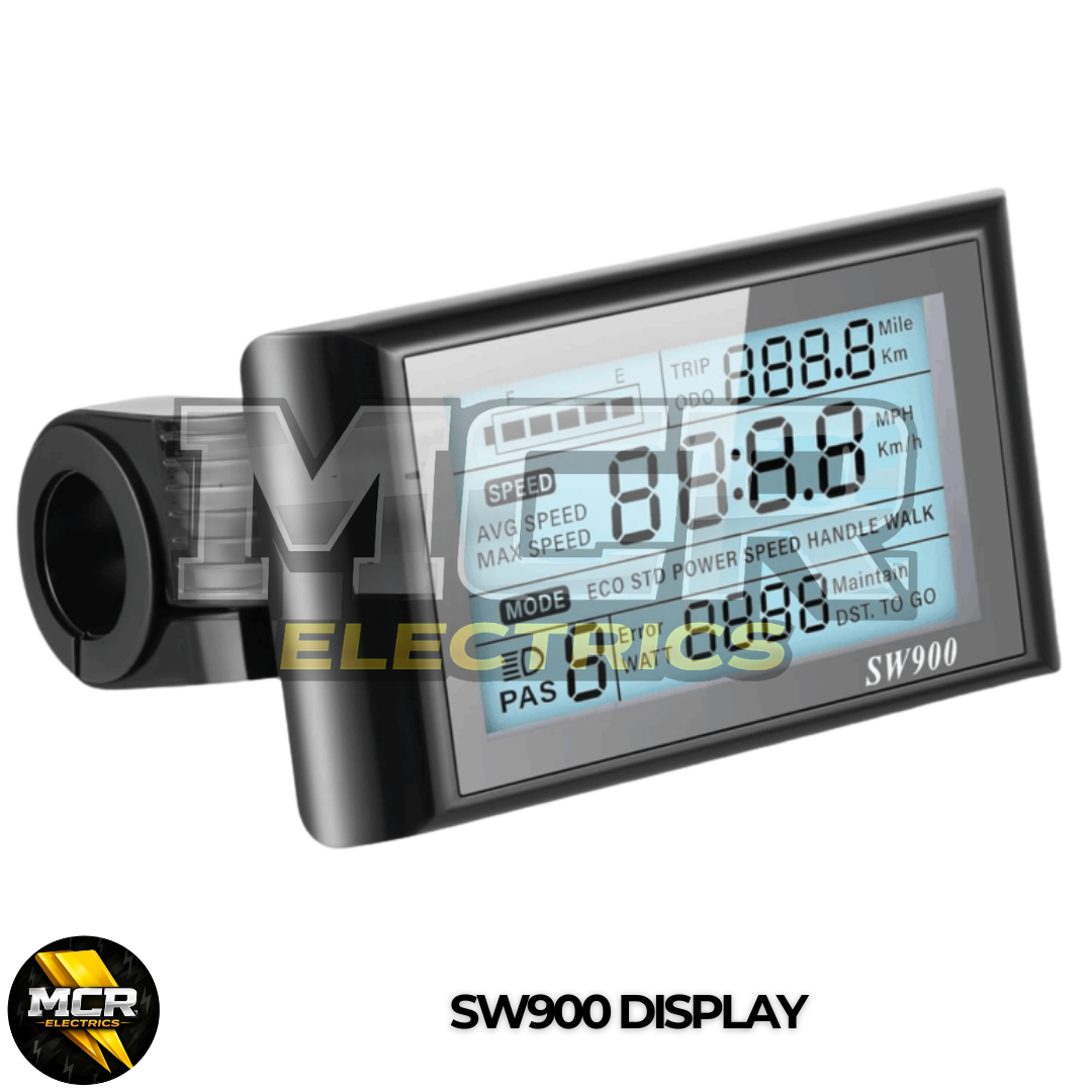 1500W E-Bike Conversion Kit Samsung 48V 20AH Battery SW900 Display Original MTX39 Rim Rear Wheel 7 Speed