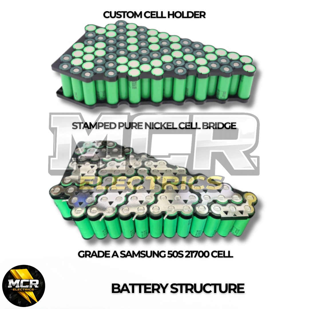 72v 20ah Lithium E-Bike battery 60A BMS Samsung 21700 50S Triangle E-Bike Battery High Quality