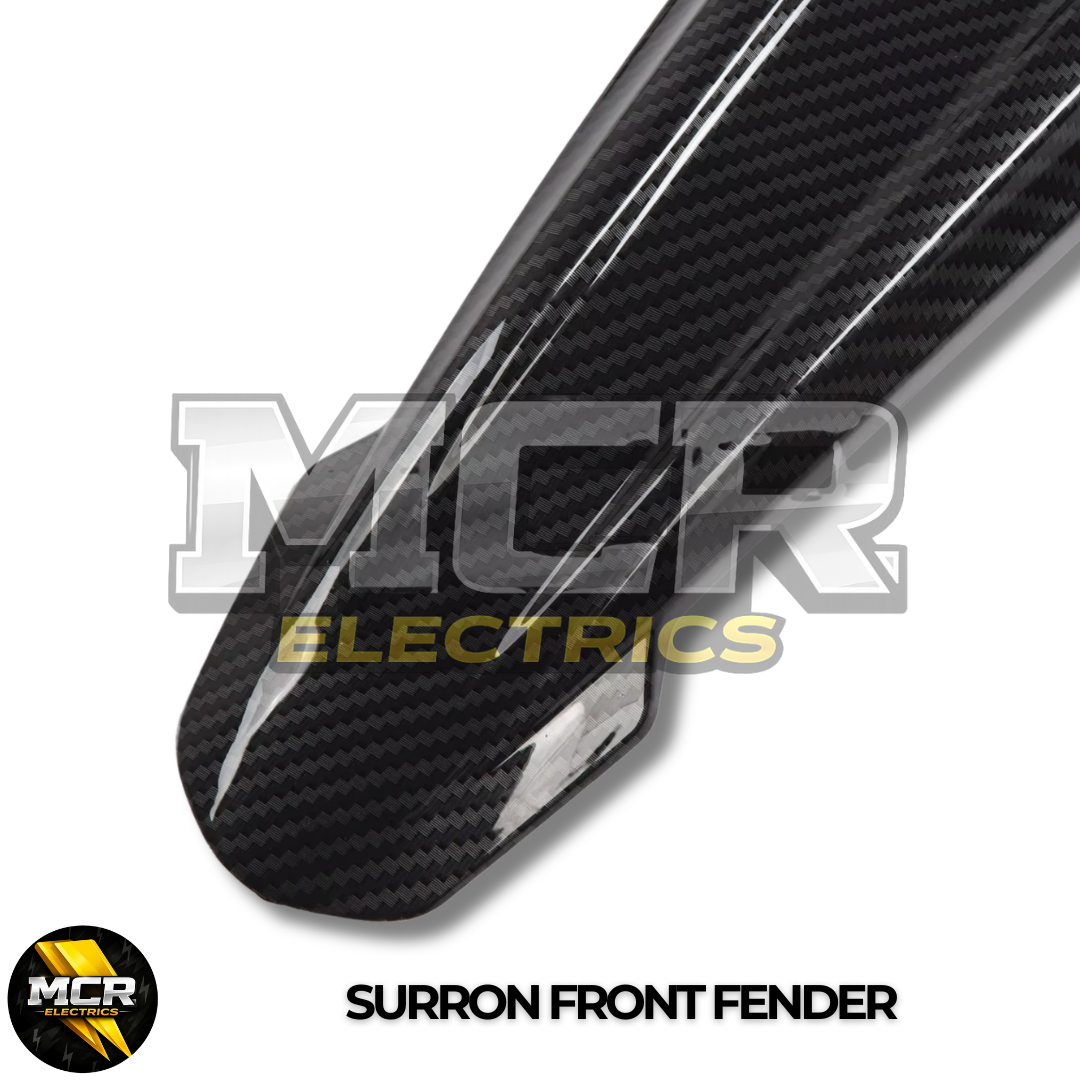 Carbon Fiber Front Fender Mudguard For Sur Ron Light Bee X S Electric Bike DNM