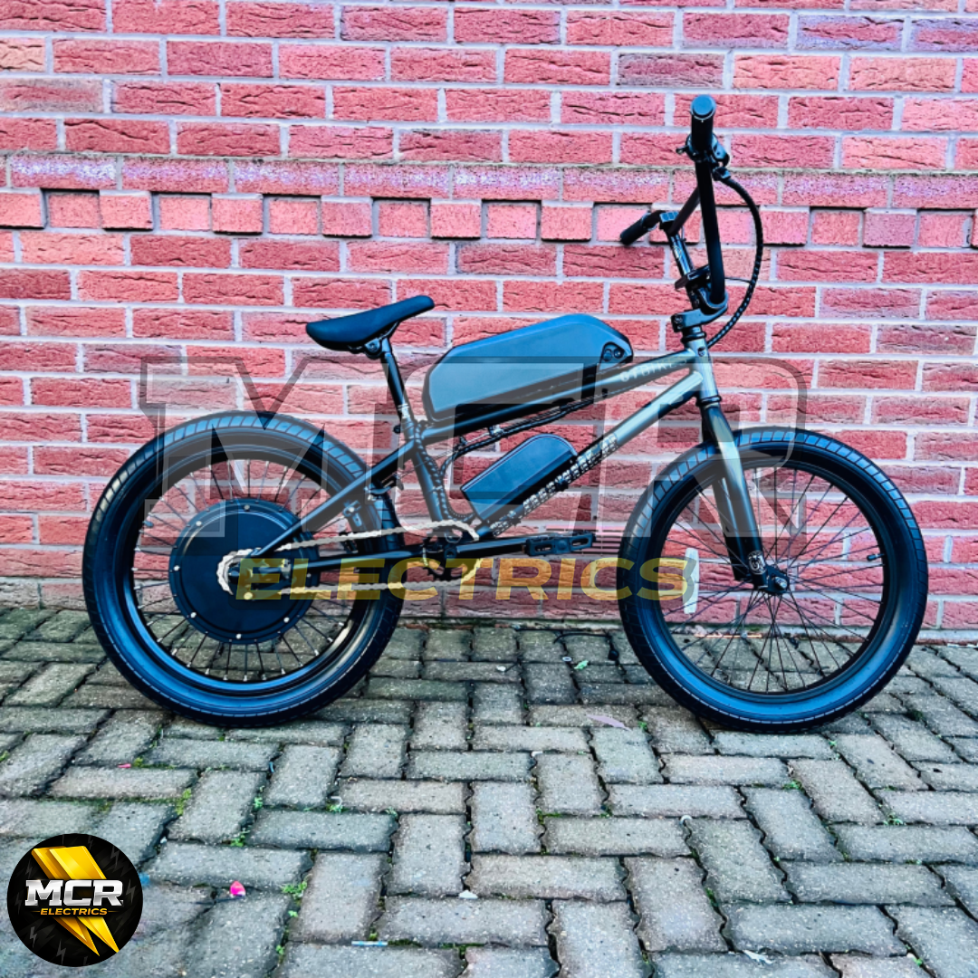 48V 20″ Electric BMX EBMX Conversion Kit 110mm Rear Dropout 1000W 48V Complete Kit & Battery UK