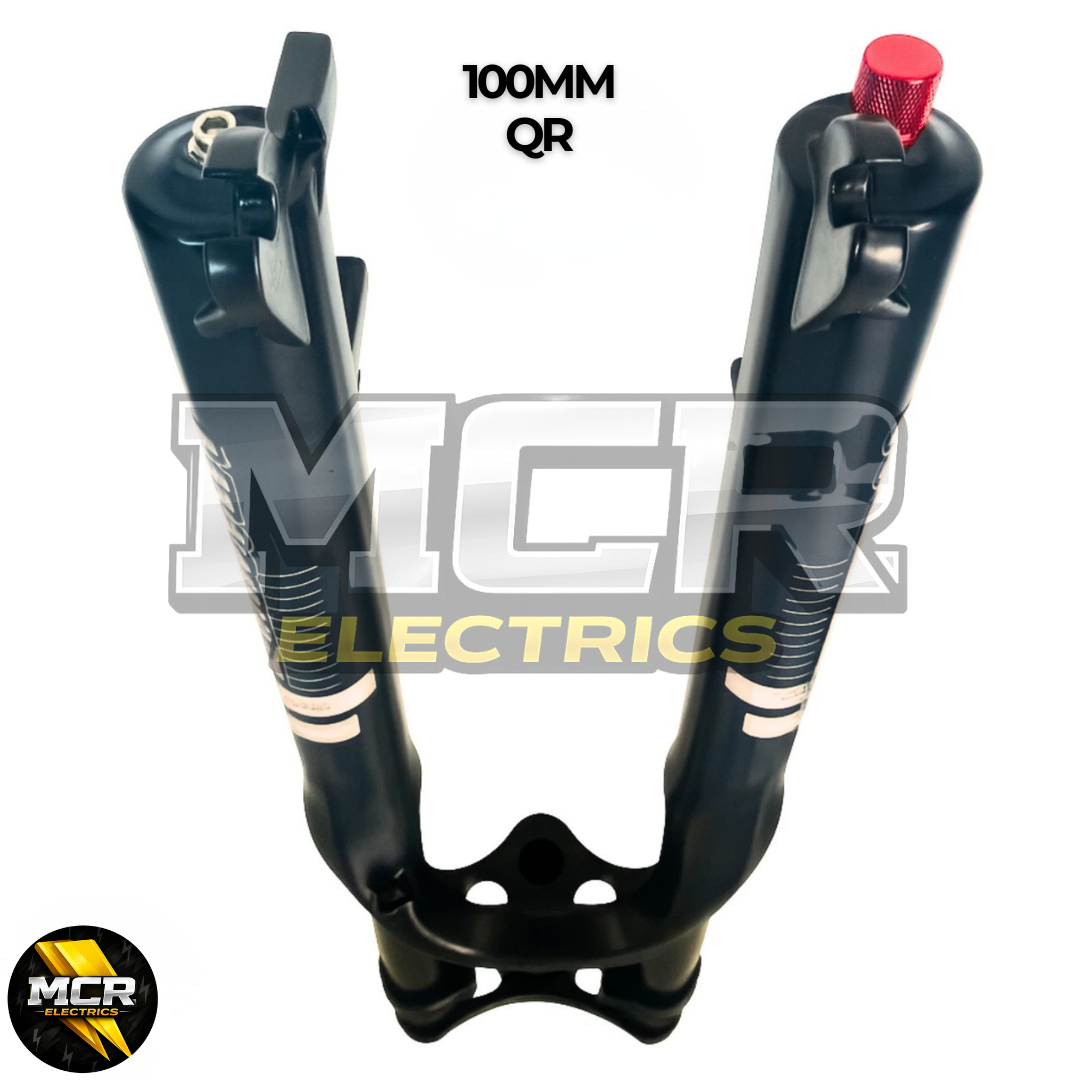 MTB Triple Clamp AIR Coil Forks E-Bike 180MM Travel 100MM QR Axle Quality 29″