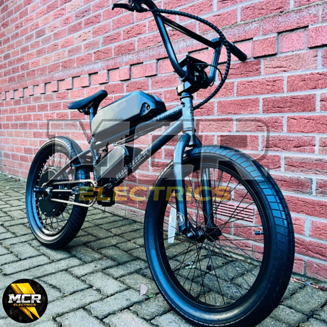 48V 20″ Electric BMX EBMX Conversion Kit 110mm Rear Dropout 1000W 48V Complete Kit & Battery UK