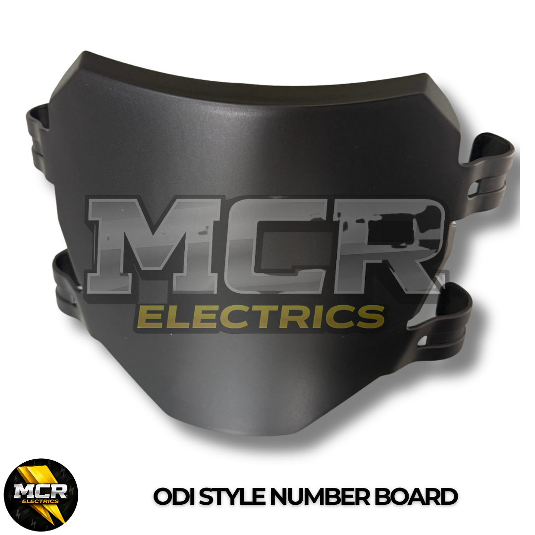 ODI Style Number Board E-Bike Surron KKE Fox Talara MTB