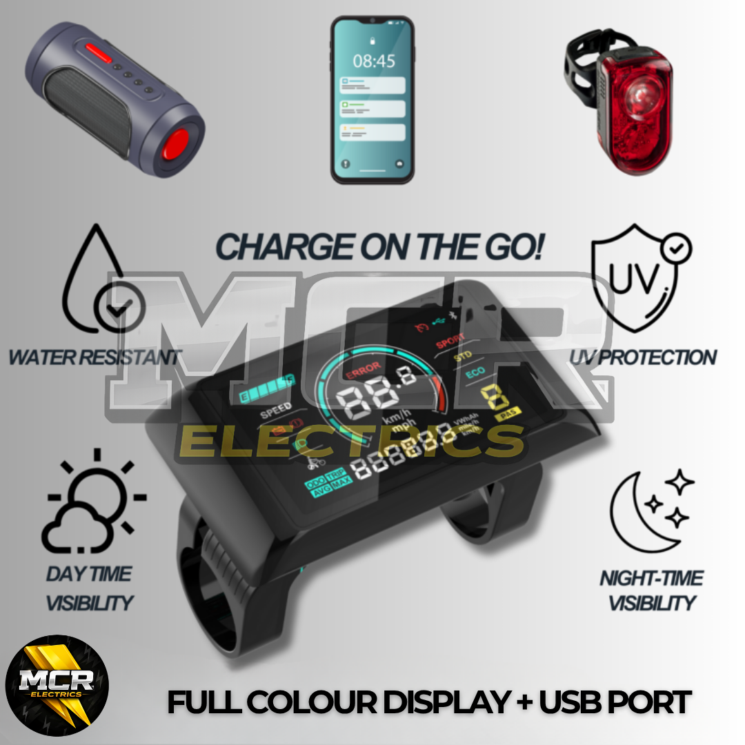 48V 20″ Electric BMX EBMX Conversion Kit 110mm Rear Dropout 1000W 48V Complete Kit & Battery UK