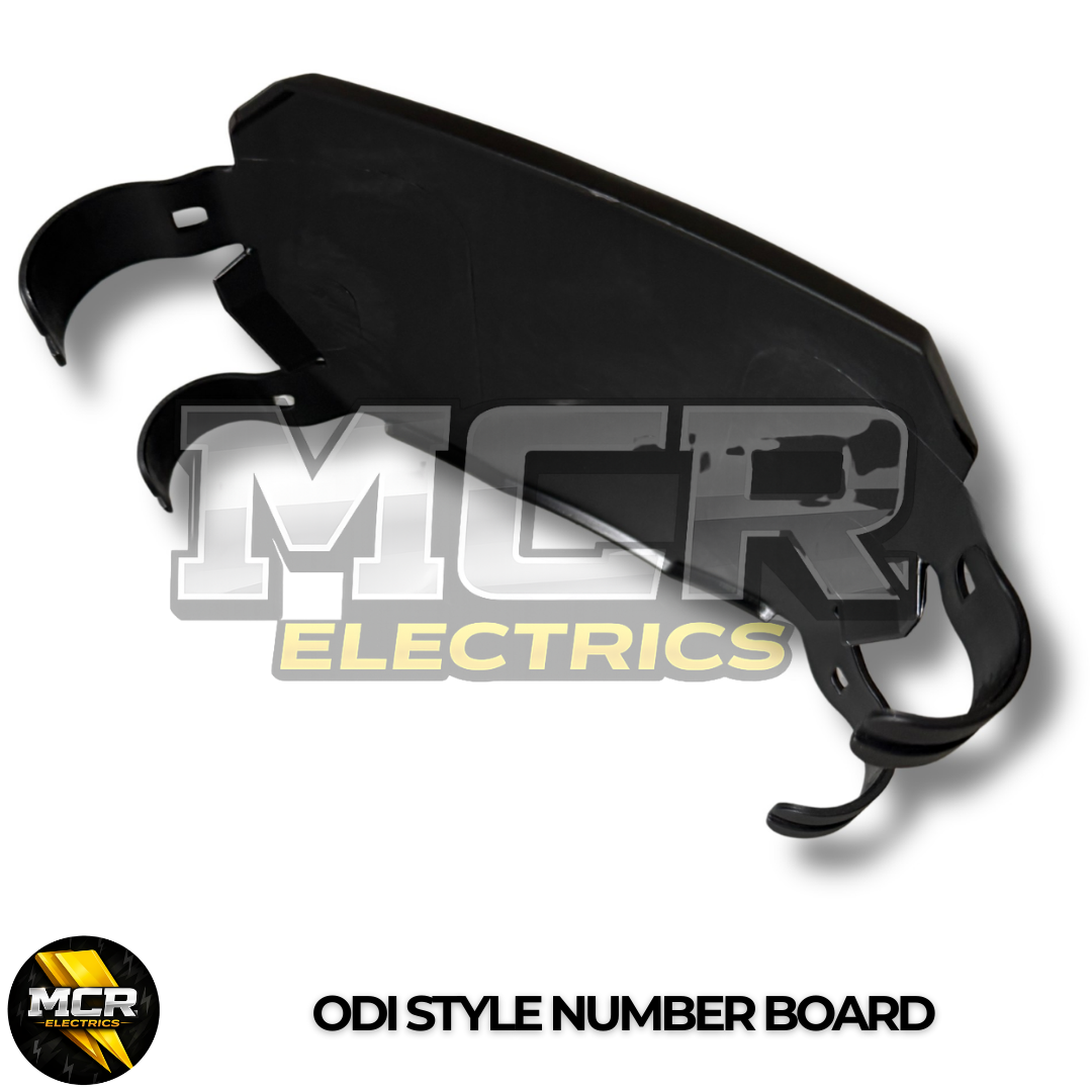 ODI Style Number Board E-Bike Surron KKE Fox Talara MTB