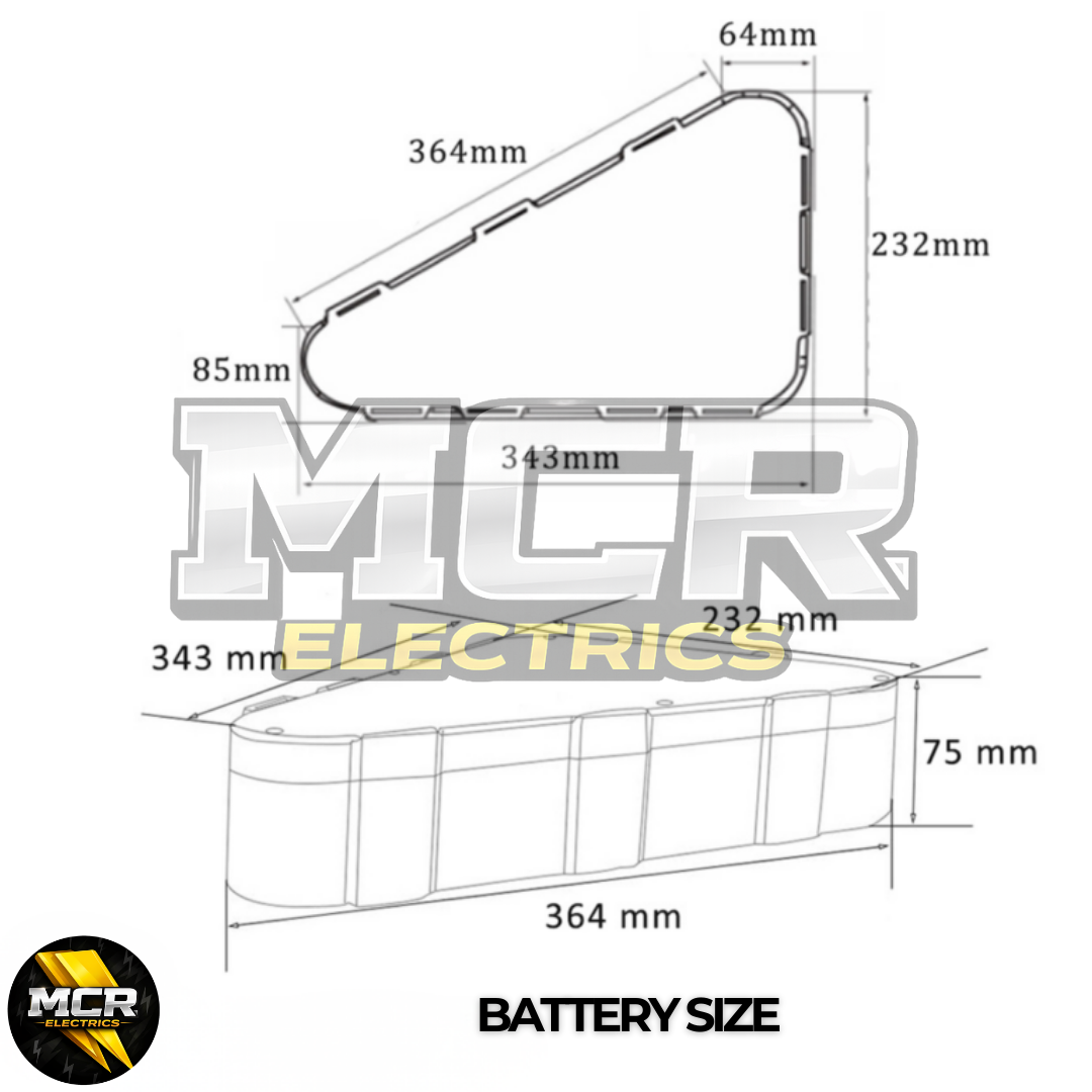 The Ultimate Electric 2000W 52V 28AH Rear Wheel EBike Conversion Kit Original MTX39 Rim High Torque Moto