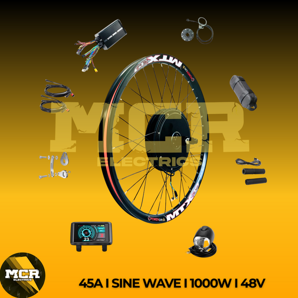 1000W.  M14. SW 900 colour. 45A. Normal throttle. Box. My Torque Arms.