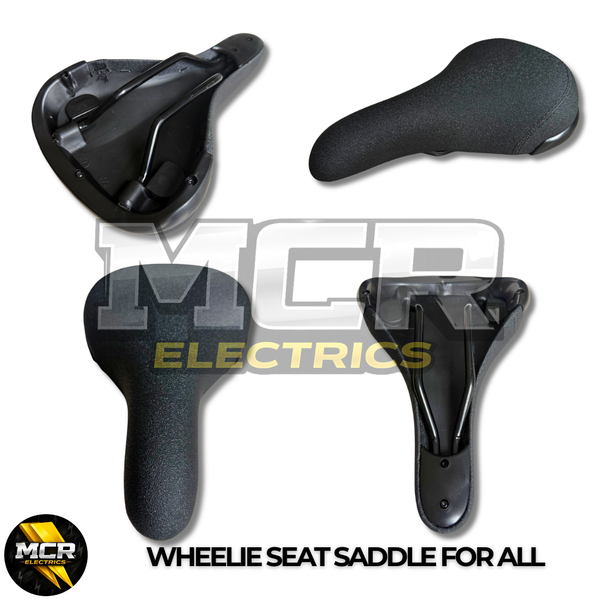 Bicycle Saddle Seat Textured Wheelie Seat Bike MTB BMX Life E-Bike Strong Durable