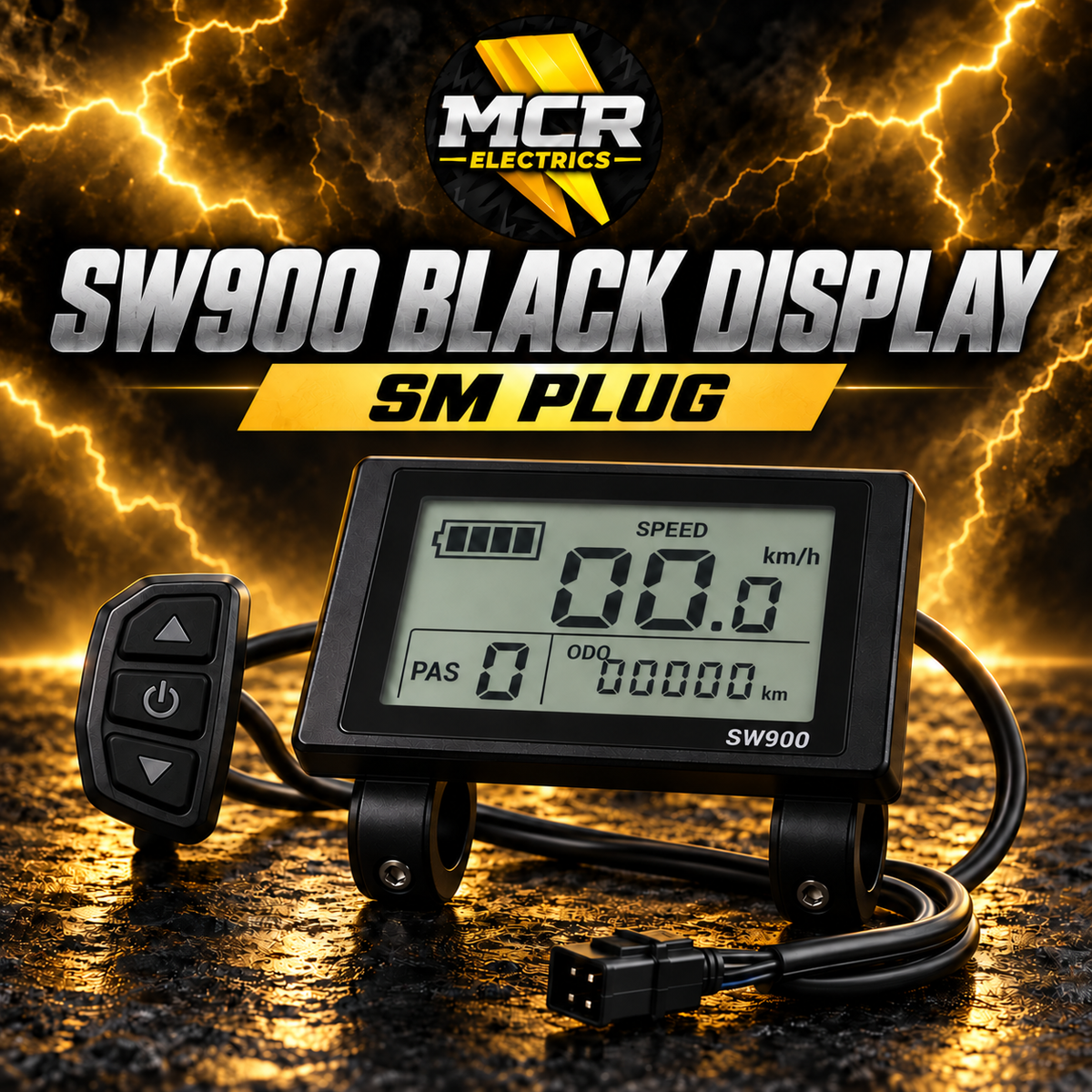 SW900 Black Display — SM Plug