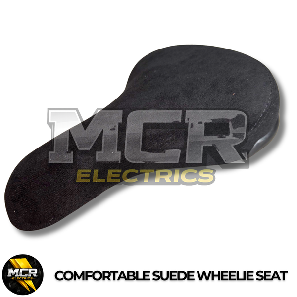 Bicycle Saddle Seat Suede Wheelie Seat Bike MTB BMX Life E-Bike Strong Durable