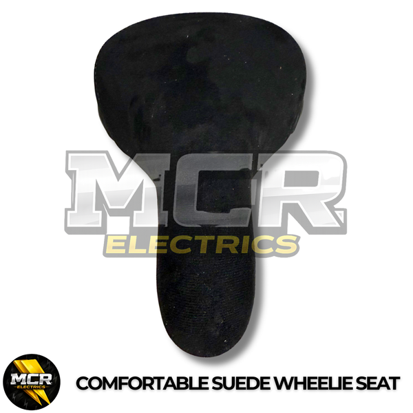 Bicycle Saddle Seat Suede Wheelie Seat Bike MTB BMX Life E-Bike Strong Durable
