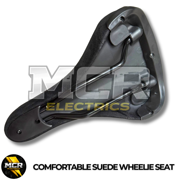 Bicycle Saddle Seat Suede Wheelie Seat Bike MTB BMX Life E-Bike Strong Durable