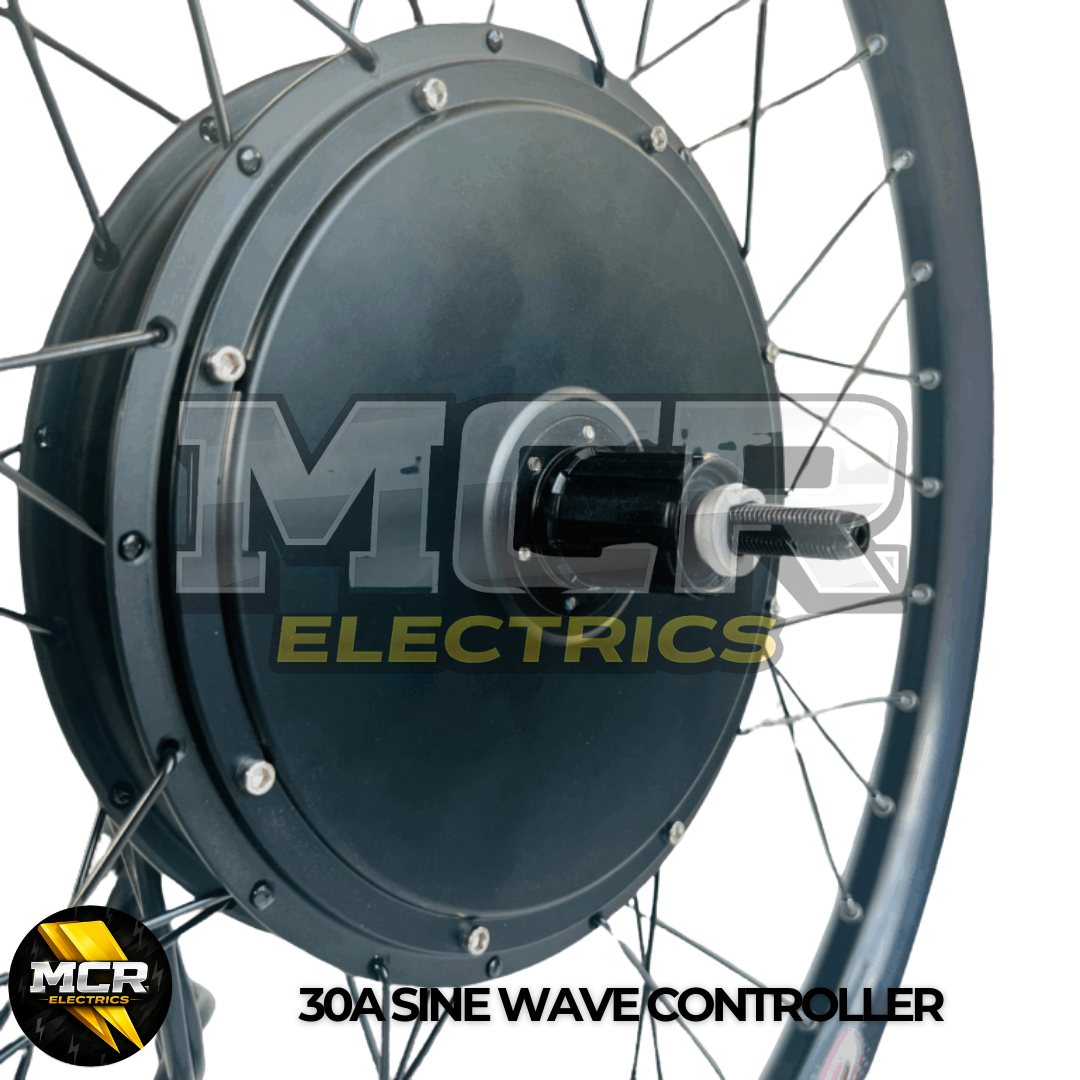 48V 1000W / 250W Electric Bike Conversion Kit – MTX Rear Wheel & Battery – 7-11 Speed Cassette – 26″ 27.5″ 29″ E-Bike Upgrade