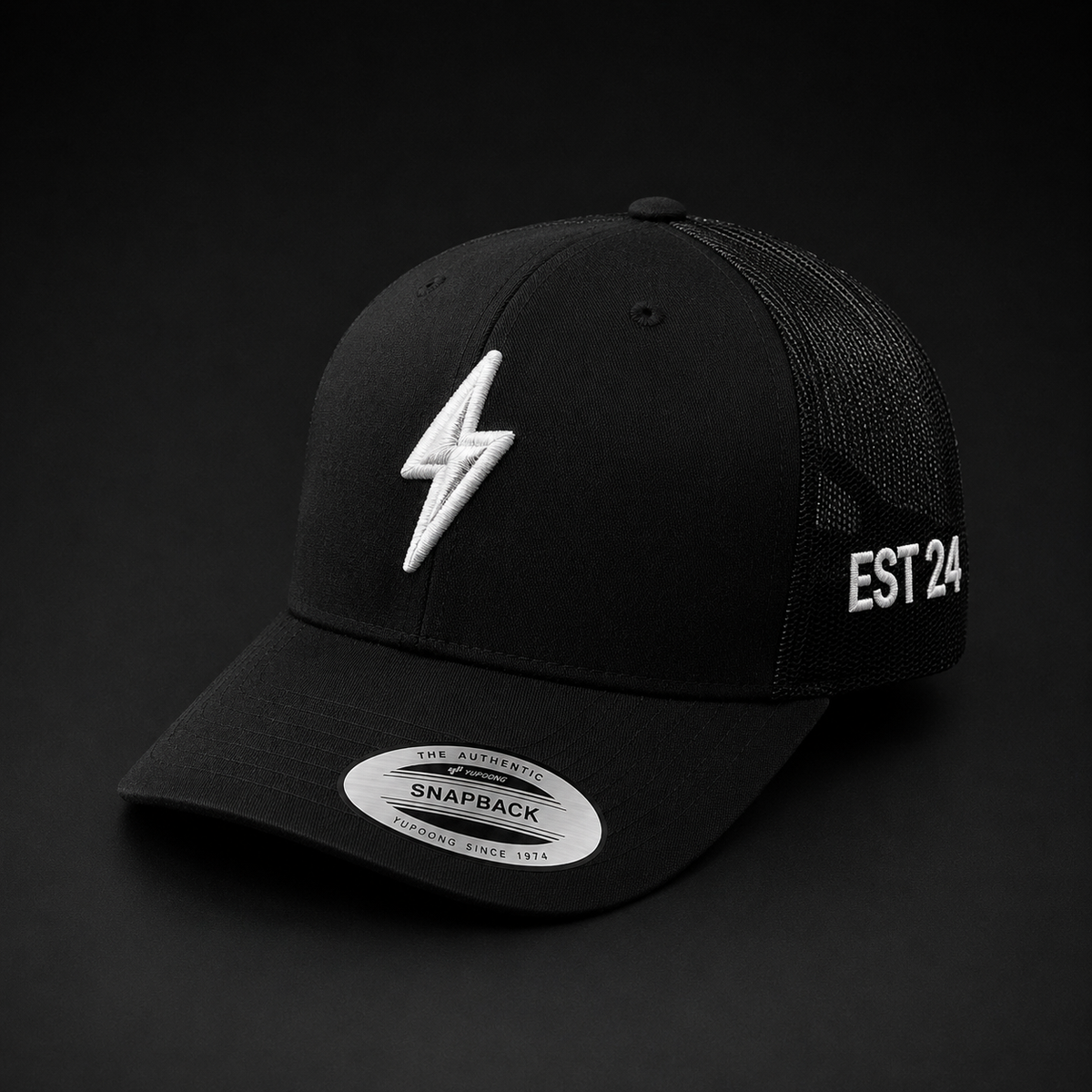 Black MCR Electric Signature Cap