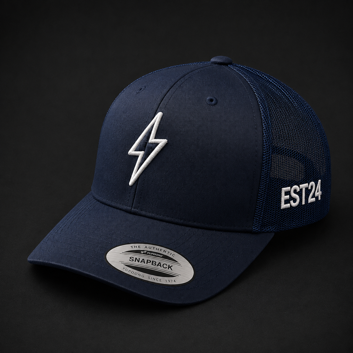 Navy Blue MCR Electric Signature Cap