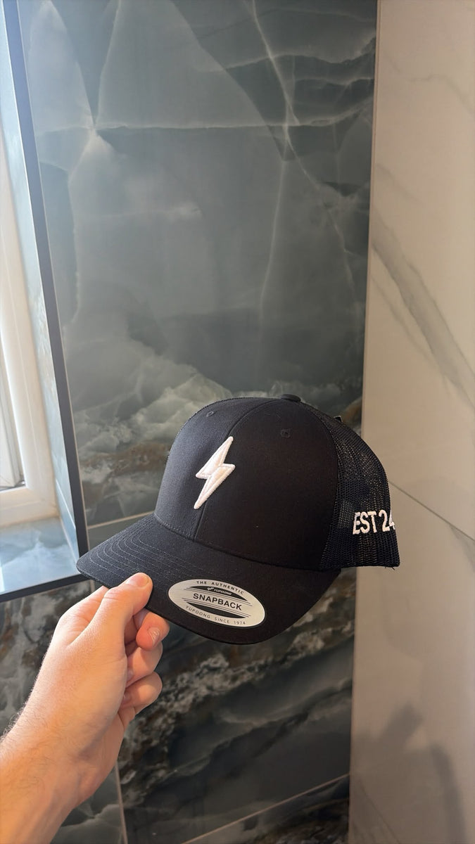 Black MCR Electric Signature Cap