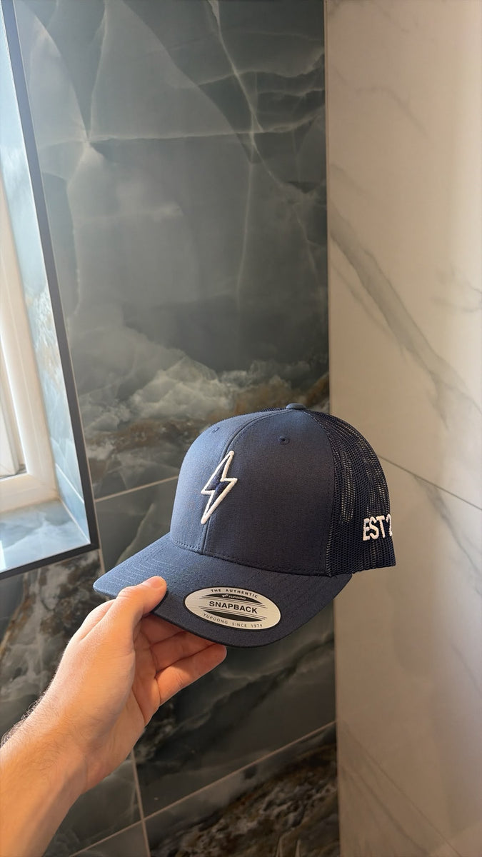 Navy Blue MCR Electric Signature Cap