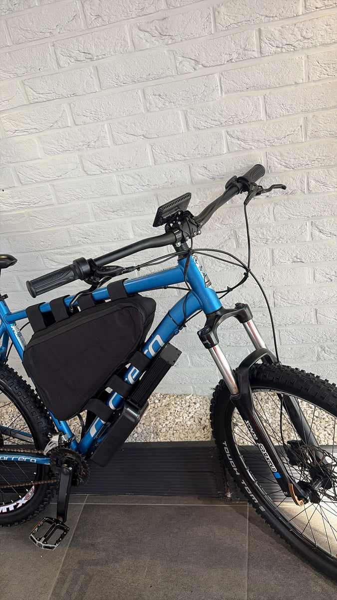 Blue Carrera – 52V 2000W Custom Electric Bike