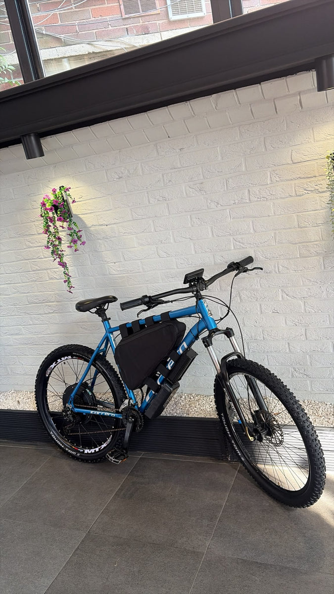 Blue Carrera – 52V 2000W Custom Electric Bike